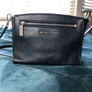 Michael Kors Black Messenger Purse